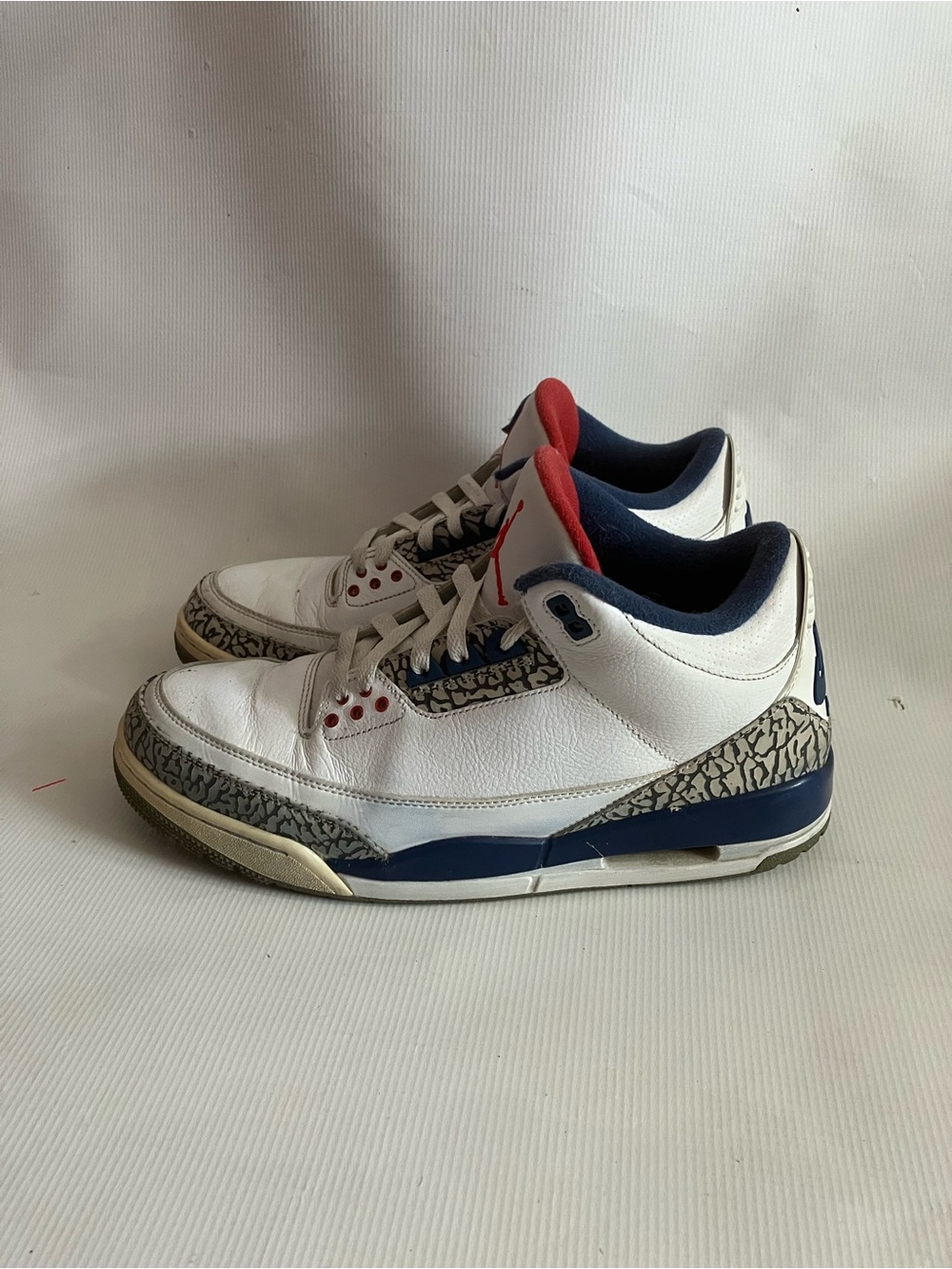 AIR JORDAN 3 TRUE BLUE 2016 SIZE 11 BLUE/WHITE